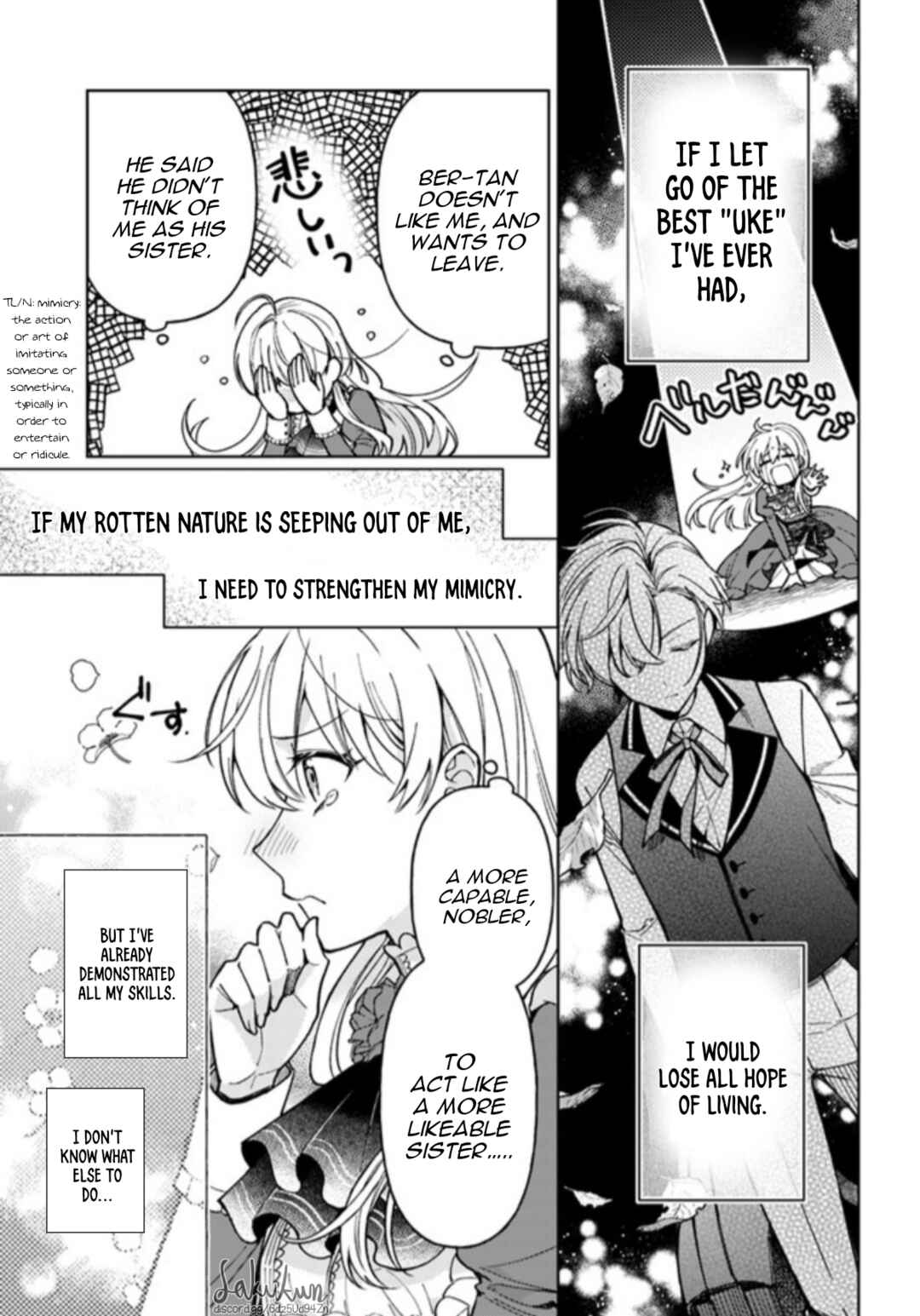 Page 9 Chapter 3.2 Kifujin Rosa wa Kage kara Ai wo Mimamoritai