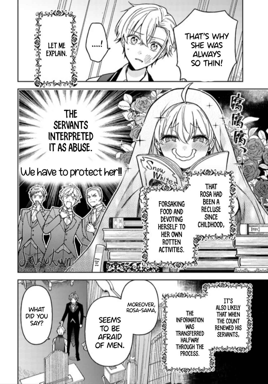 Page 11 Chapter 3.3 Kifujin Rosa wa Kage kara Ai wo Mimamoritai