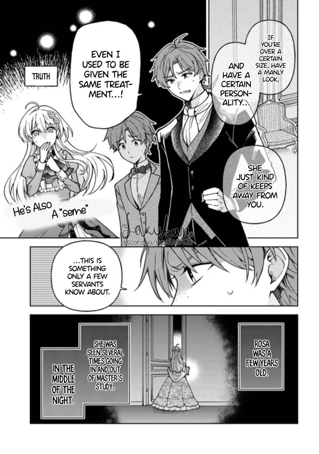 Page 12 Chapter 3.3 Kifujin Rosa wa Kage kara Ai wo Mimamoritai