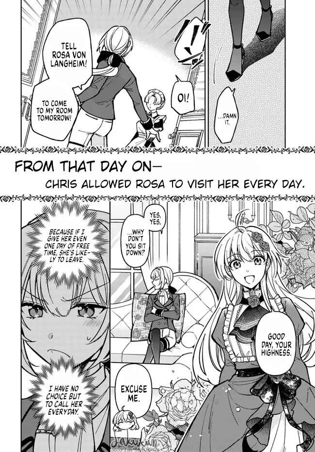 Page 14 Chapter 8.1 Kifujin Rosa wa Kage kara Ai wo Mimamoritai