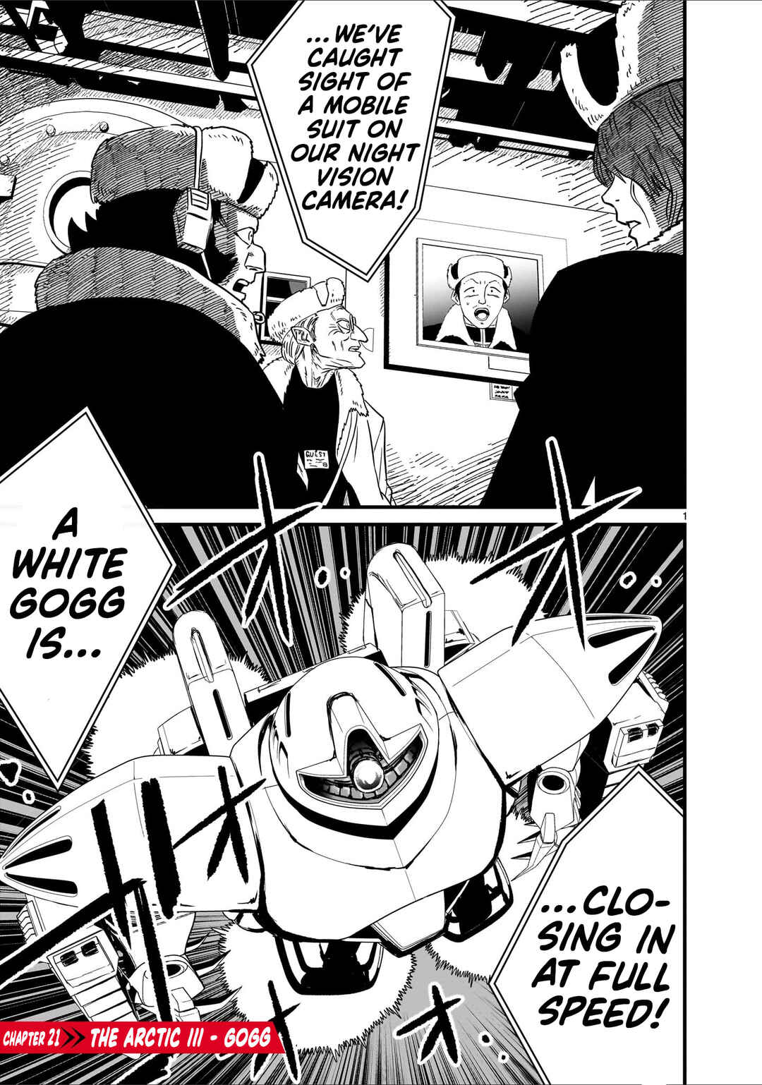 Page 1 Chapter 21 Mobile Suit Gundam: The battle tales of Flanagan Boone