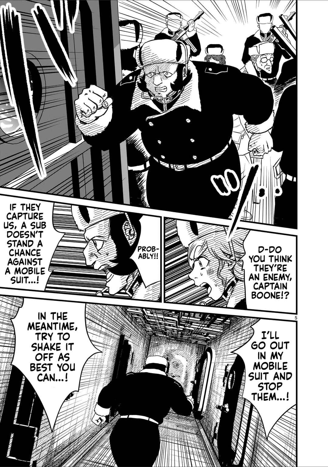 Page 4 Chapter 21 Mobile Suit Gundam: The battle tales of Flanagan Boone