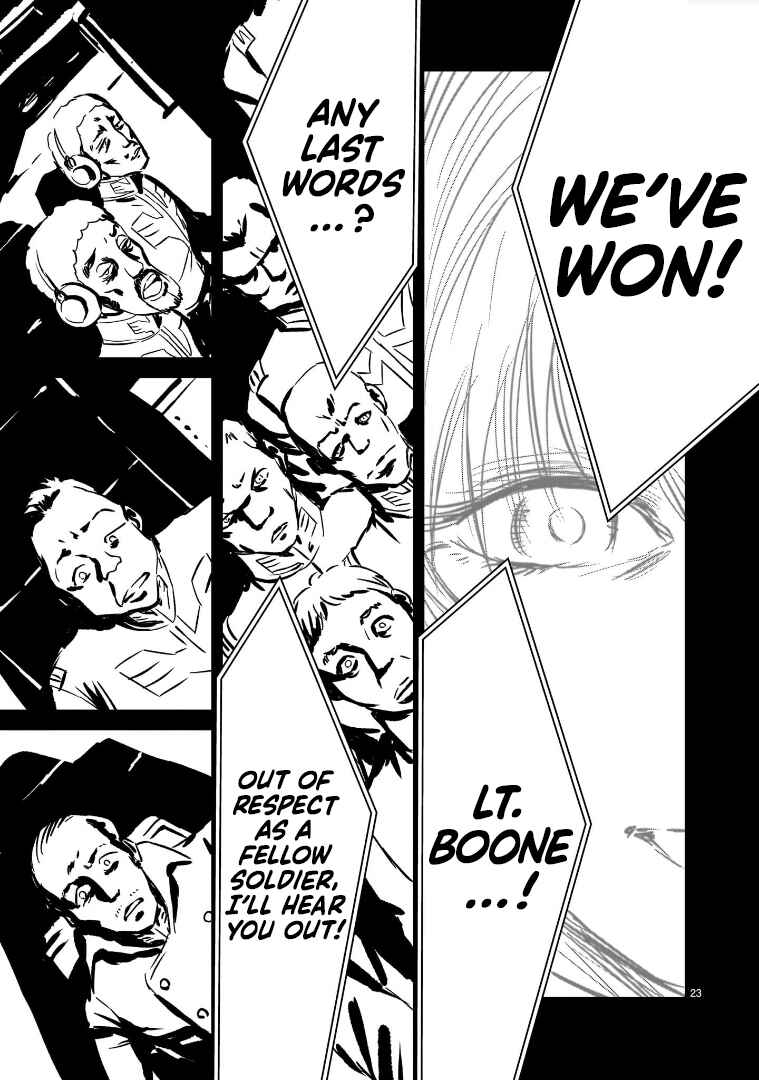 Page 23 Chapter 11 Mobile Suit Gundam: The battle tales of Flanagan Boone