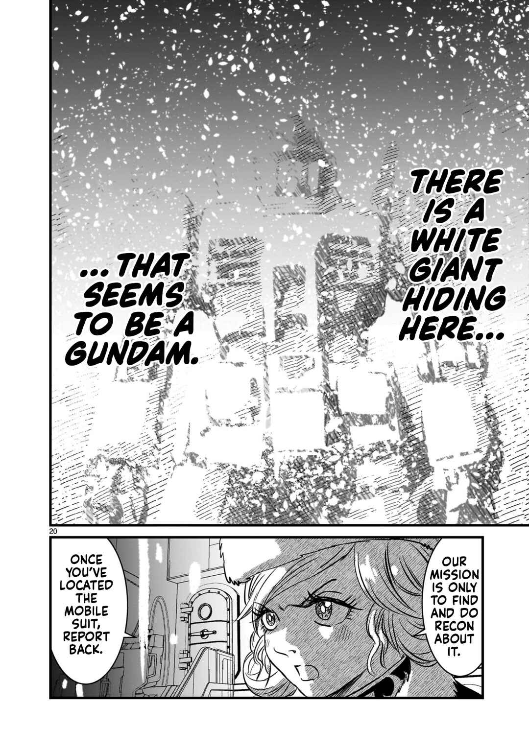 Page 20 Chapter 26 Mobile Suit Gundam: The battle tales of Flanagan Boone