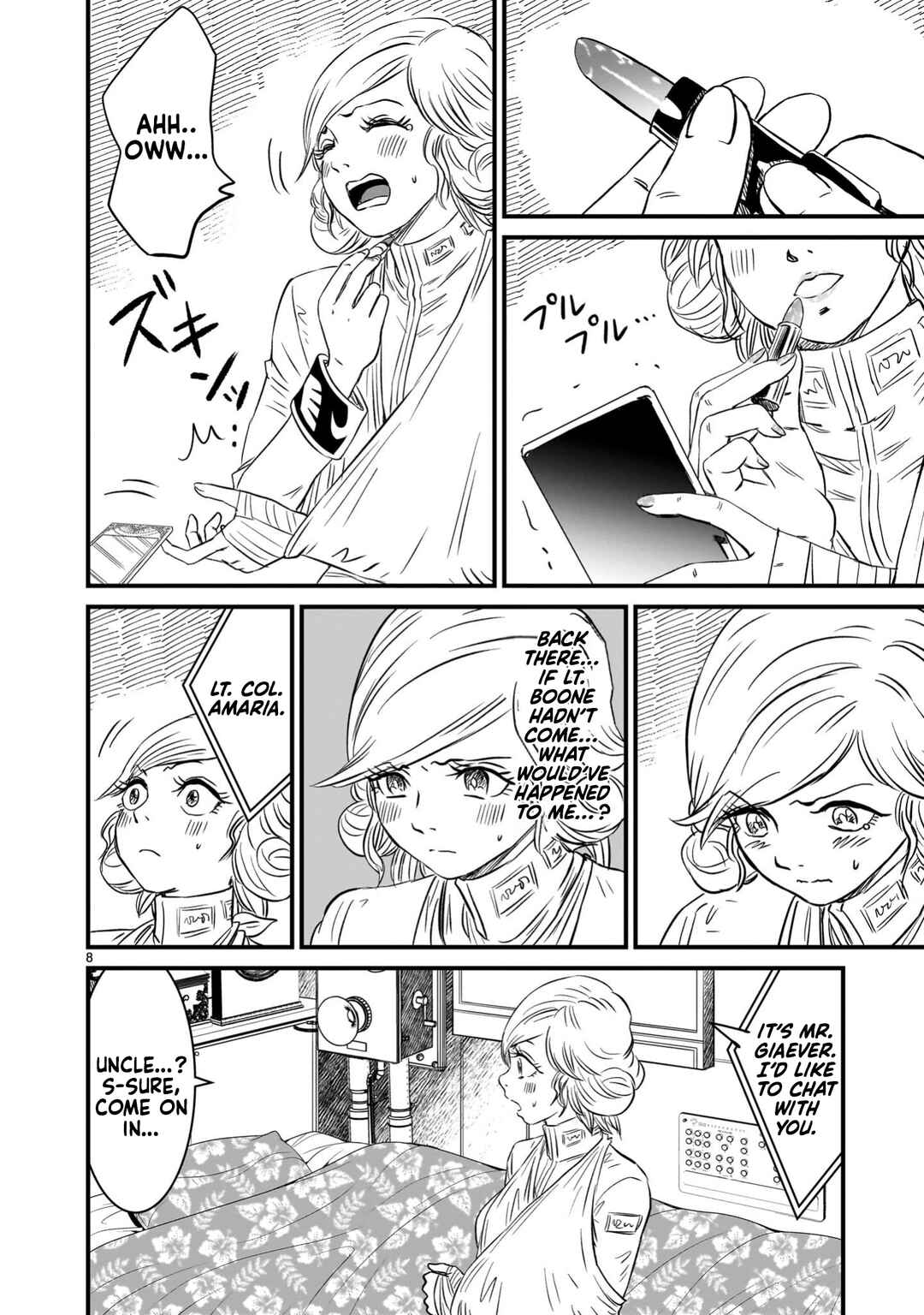 Page 8 Chapter 26 Mobile Suit Gundam: The battle tales of Flanagan Boone