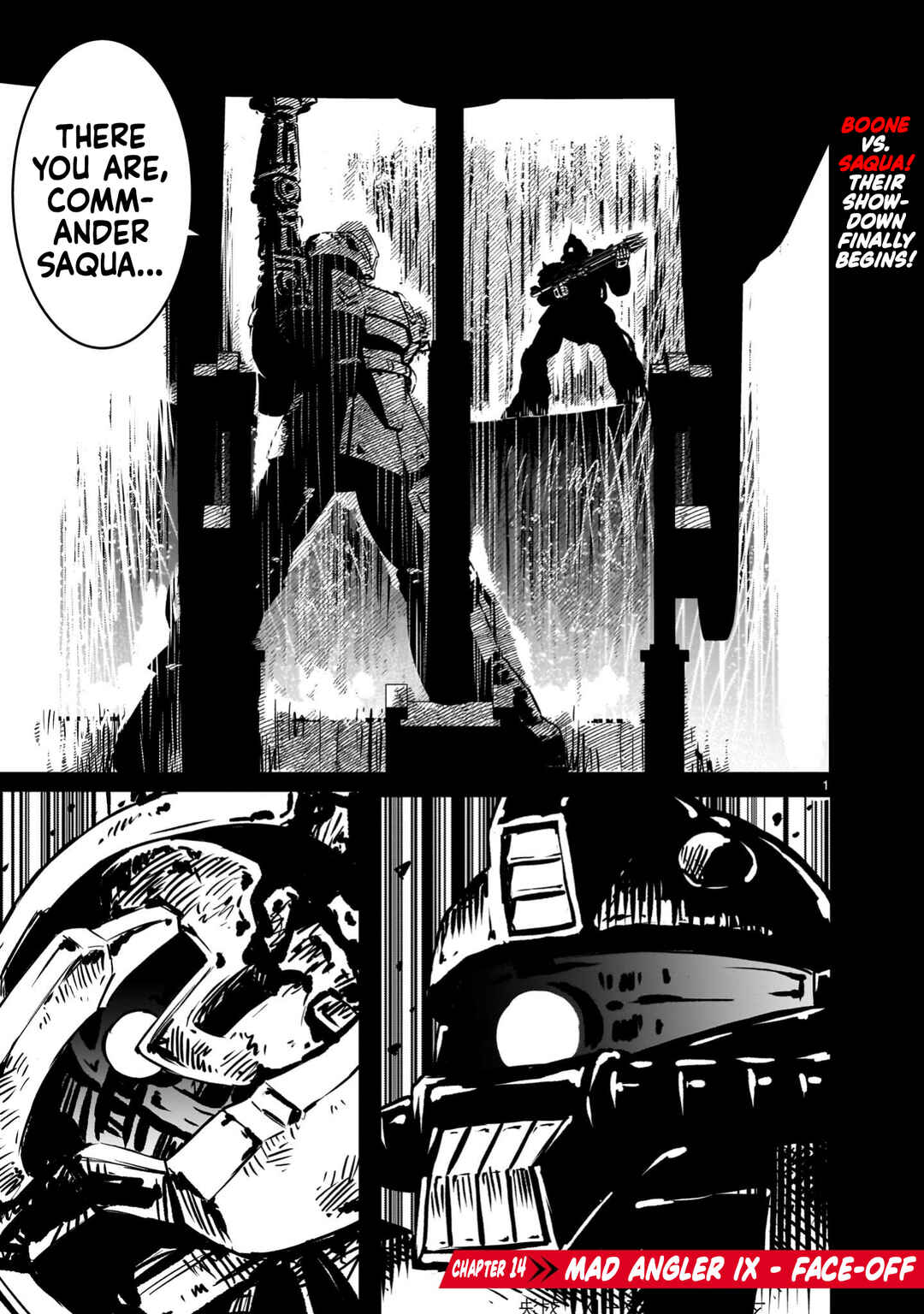 Page 1 Chapter 14 Mobile Suit Gundam: The battle tales of Flanagan Boone