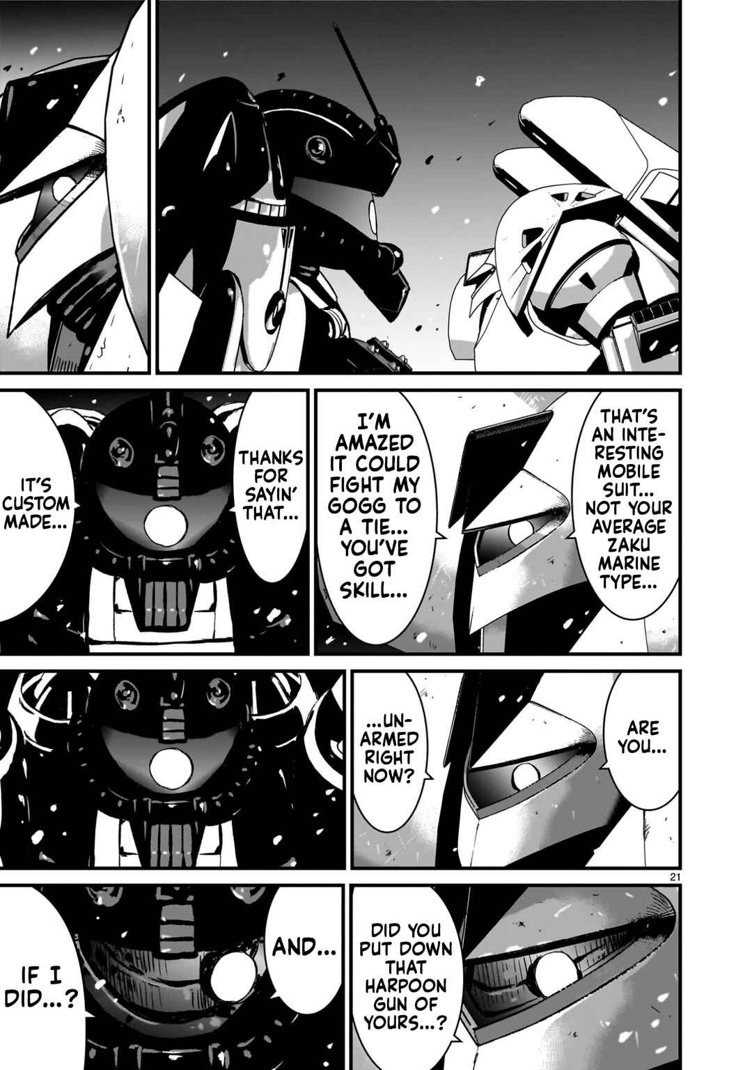 Page 20 Chapter 24 Mobile Suit Gundam: The battle tales of Flanagan Boone