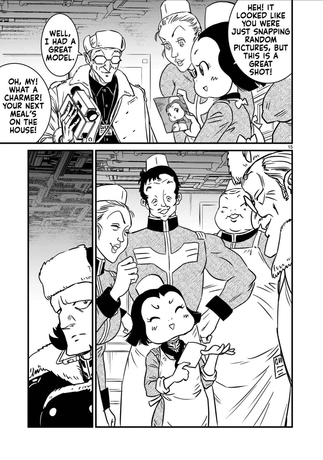 Page 15 Chapter 20 Mobile Suit Gundam: The battle tales of Flanagan Boone