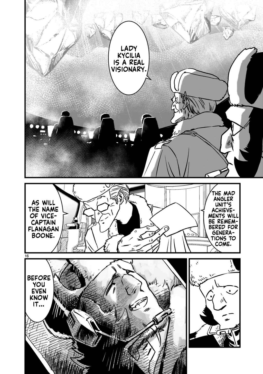 Page 16 Chapter 20 Mobile Suit Gundam: The battle tales of Flanagan Boone
