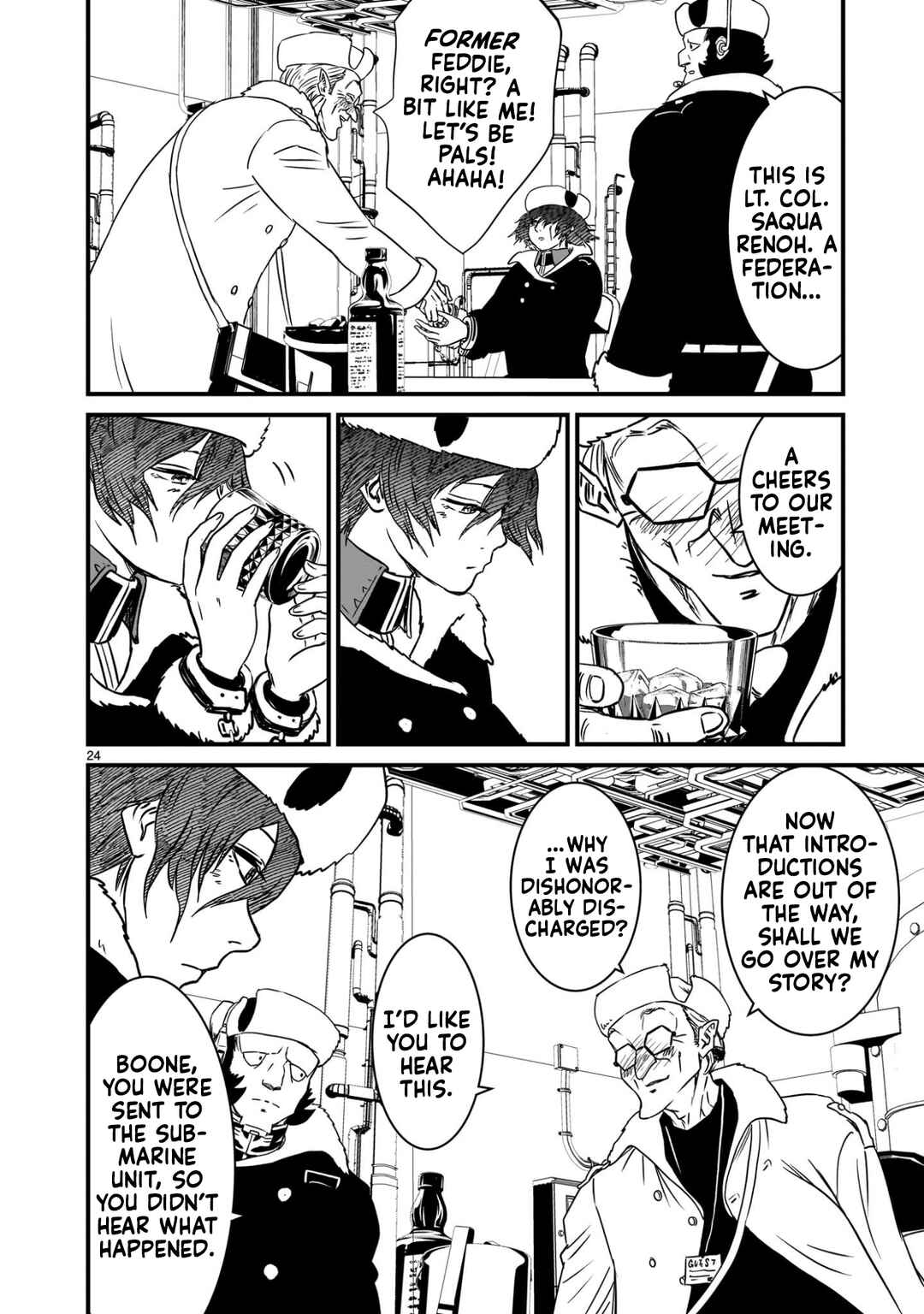 Page 24 Chapter 20 Mobile Suit Gundam: The battle tales of Flanagan Boone