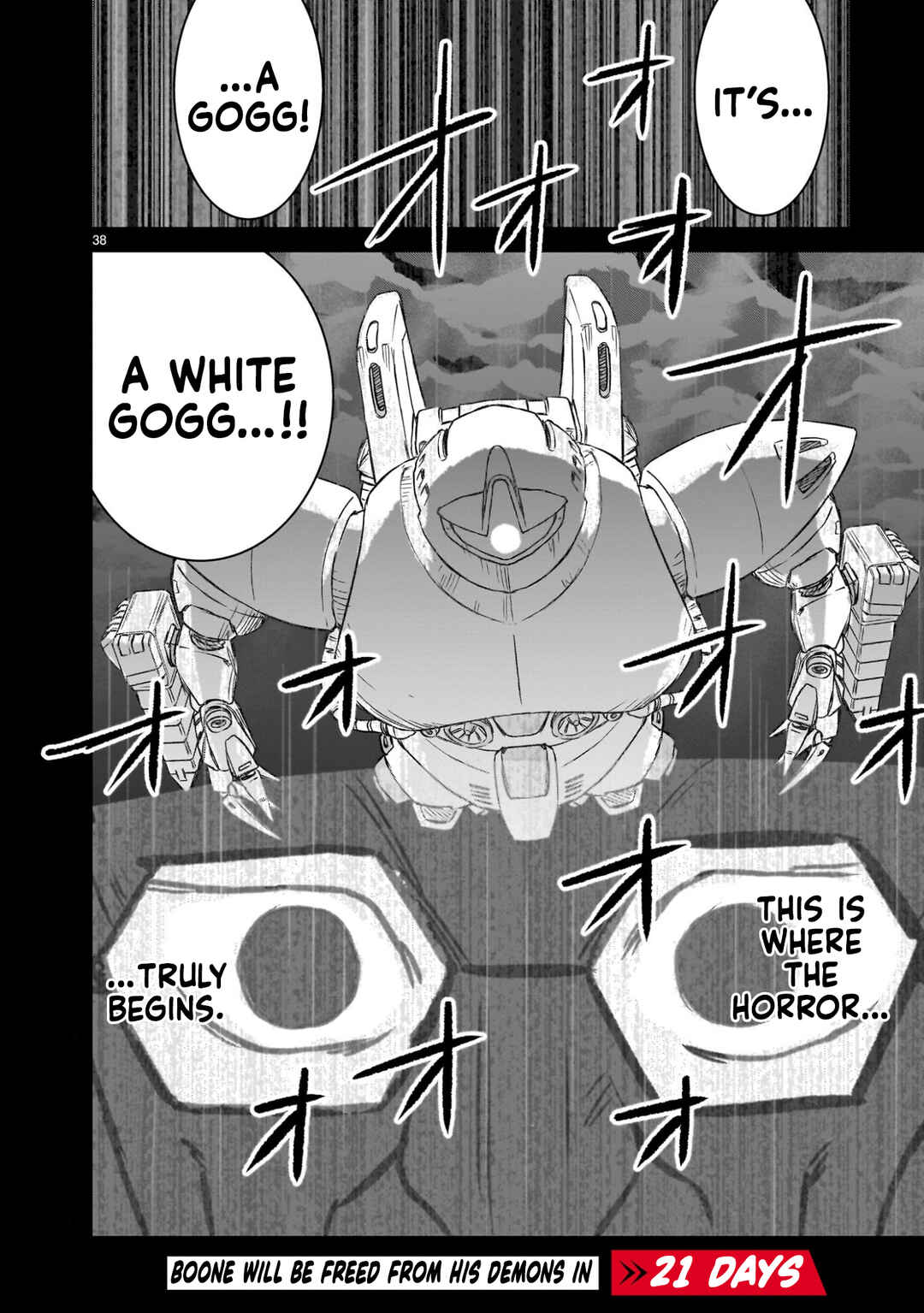 Page 38 Chapter 20 Mobile Suit Gundam: The battle tales of Flanagan Boone