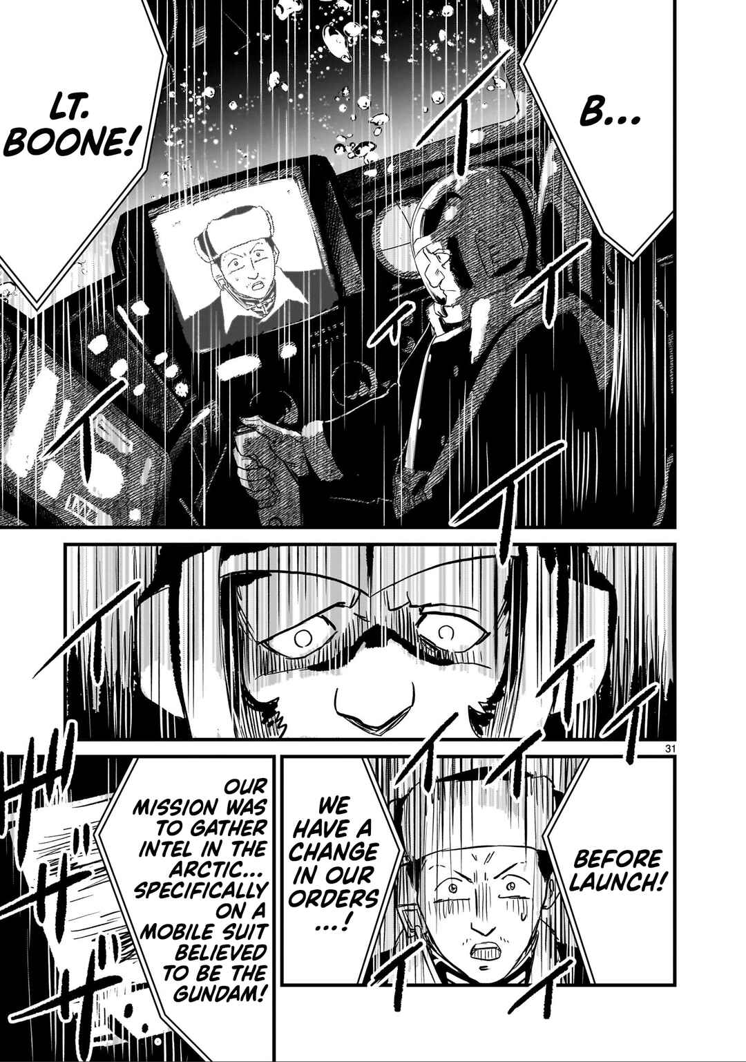 Page 31 Chapter 30 Mobile Suit Gundam: The battle tales of Flanagan Boone