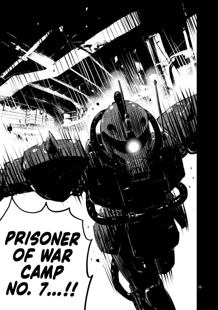 Page 13 Chapter 7 Mobile Suit Gundam: The battle tales of Flanagan Boone