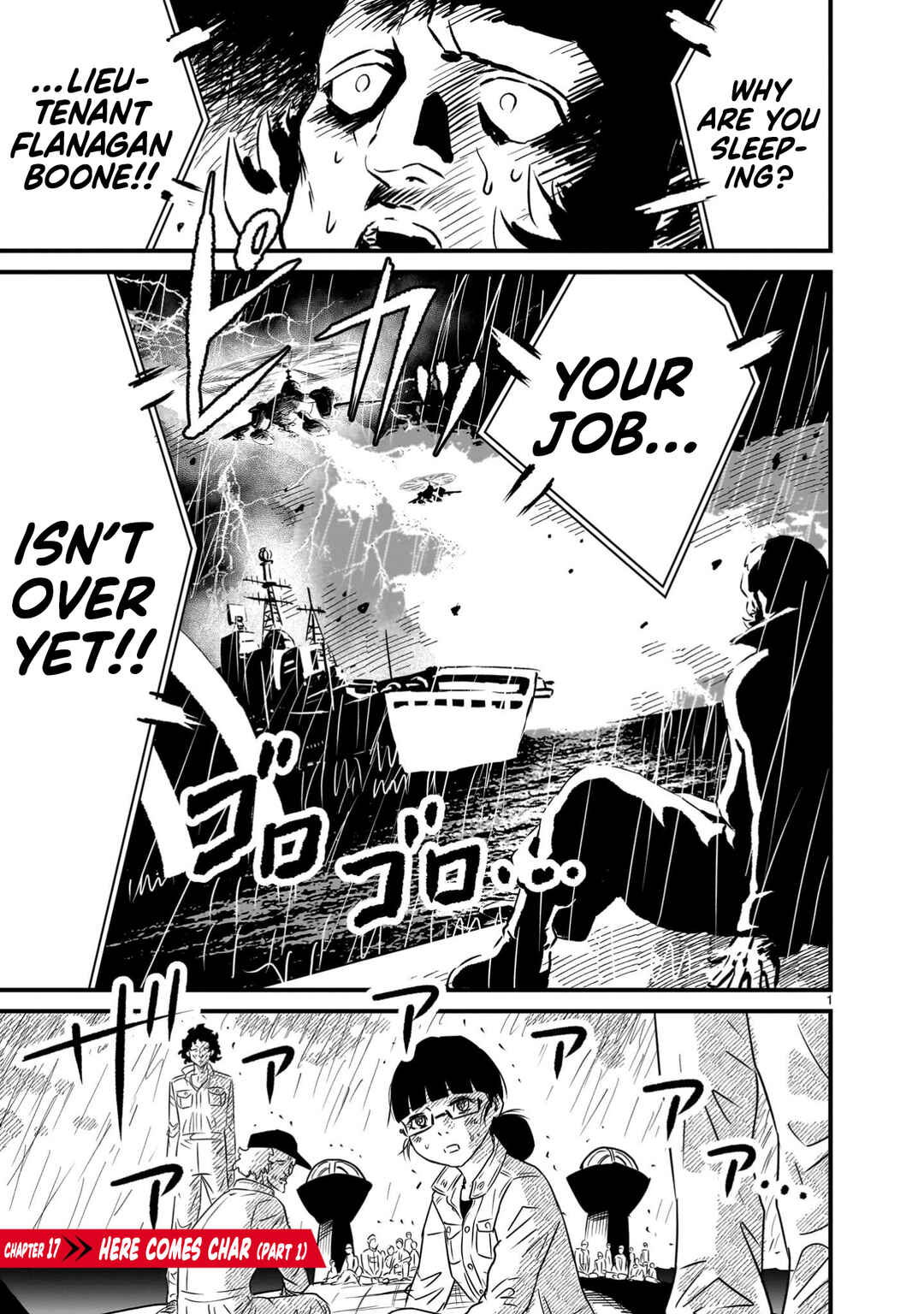 Page 1 Chapter 17 Mobile Suit Gundam: The battle tales of Flanagan Boone