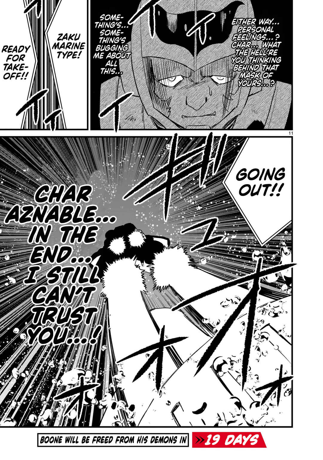 Page 11 Chapter 31 Mobile Suit Gundam: The battle tales of Flanagan Boone