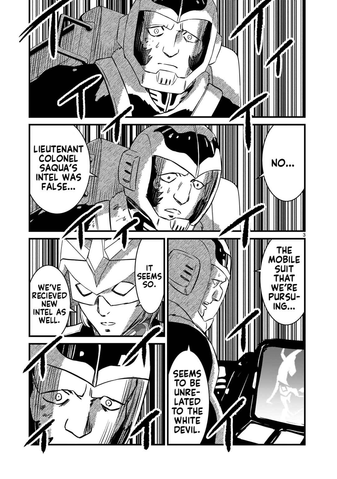 Page 3 Chapter 31 Mobile Suit Gundam: The battle tales of Flanagan Boone