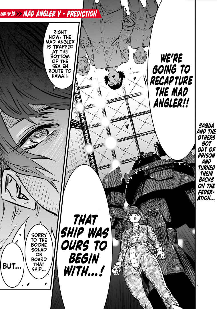 Page 1 Chapter 10 Mobile Suit Gundam: The battle tales of Flanagan Boone