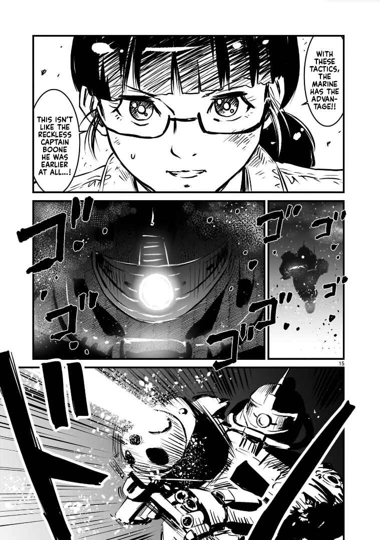 Page 13 Chapter 4 Mobile Suit Gundam: The battle tales of Flanagan Boone