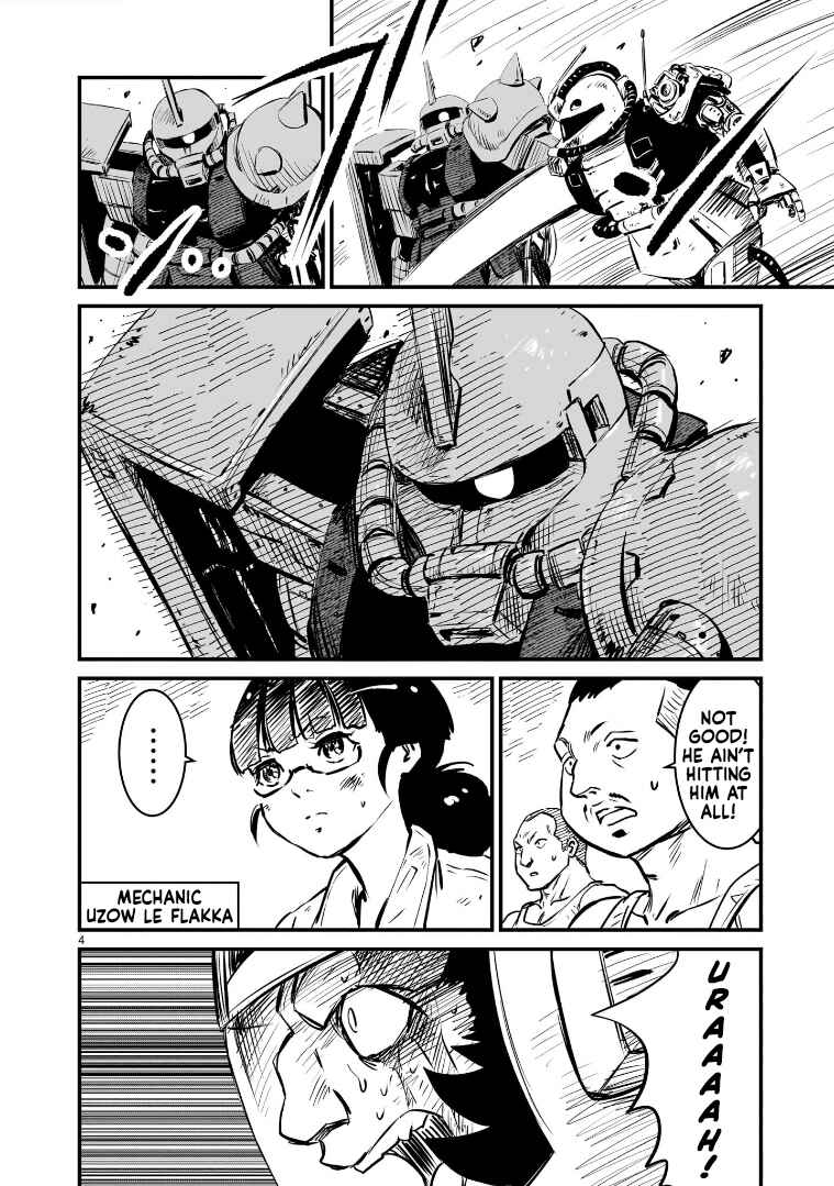 Page 4 Chapter 4 Mobile Suit Gundam: The battle tales of Flanagan Boone