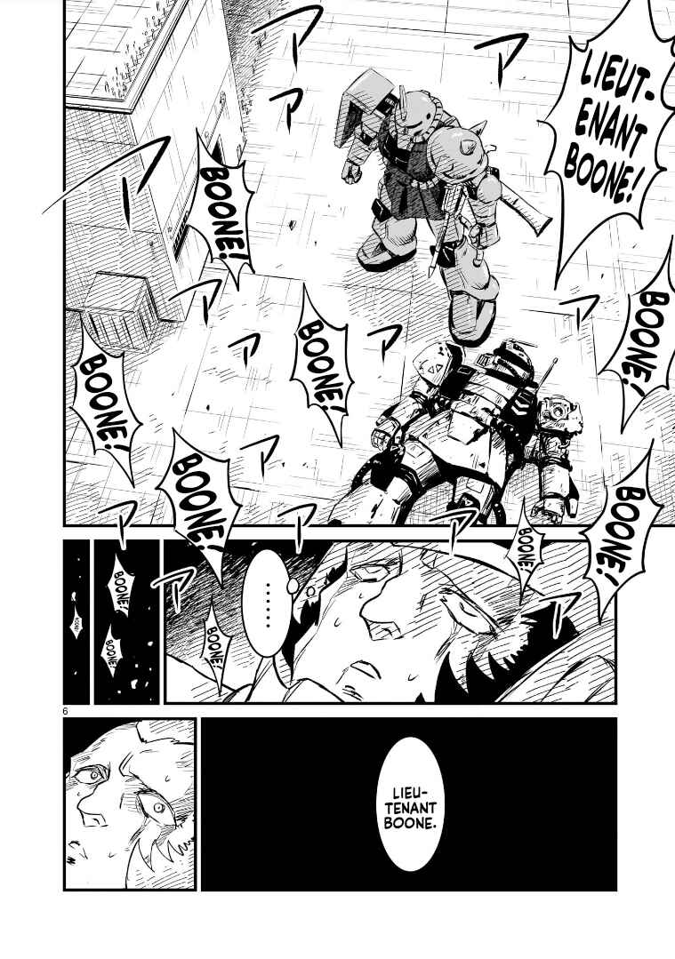 Page 6 Chapter 4 Mobile Suit Gundam: The battle tales of Flanagan Boone