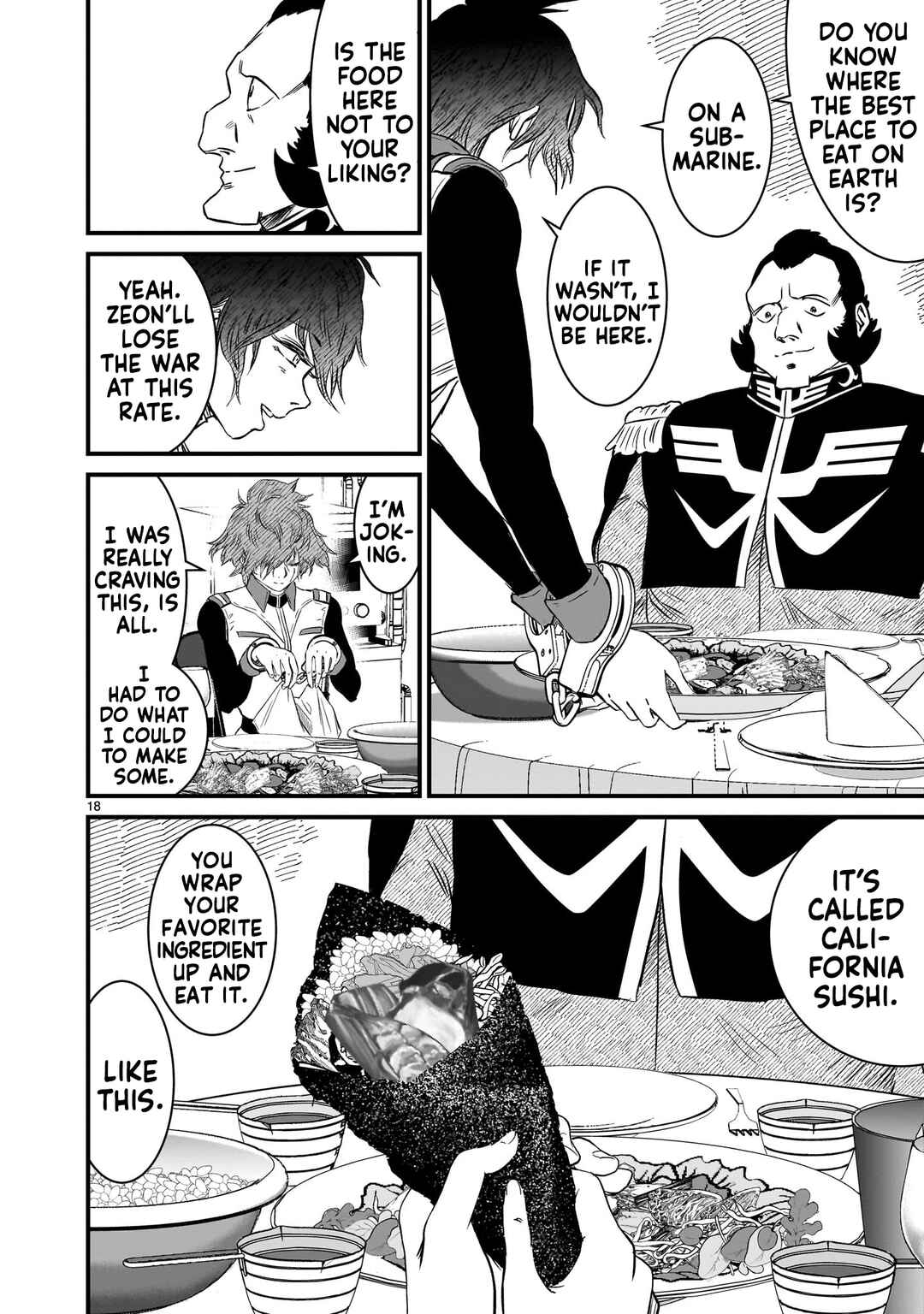 Page 18 Chapter 25 Mobile Suit Gundam: The battle tales of Flanagan Boone