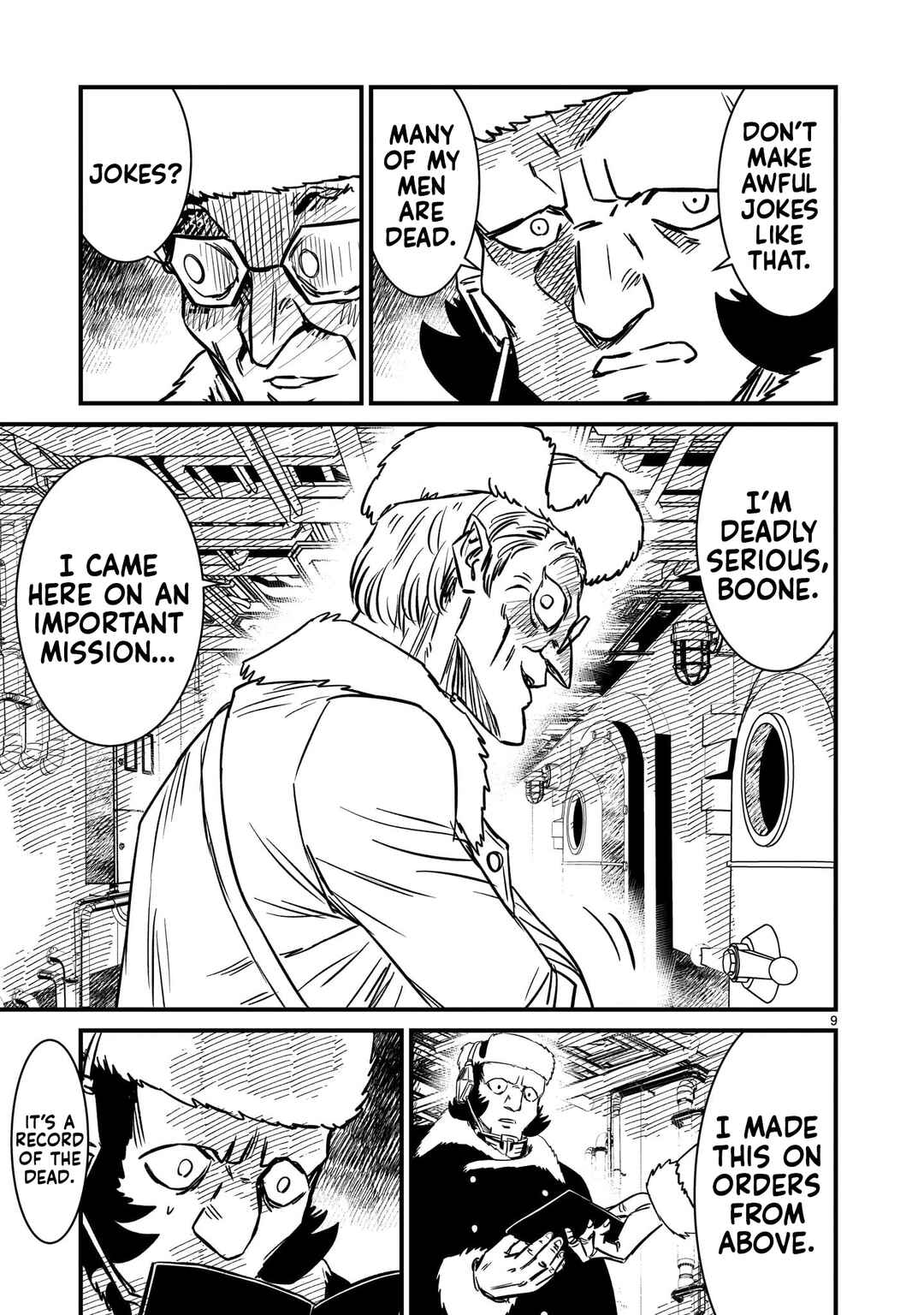 Page 9 Chapter 25 Mobile Suit Gundam: The battle tales of Flanagan Boone