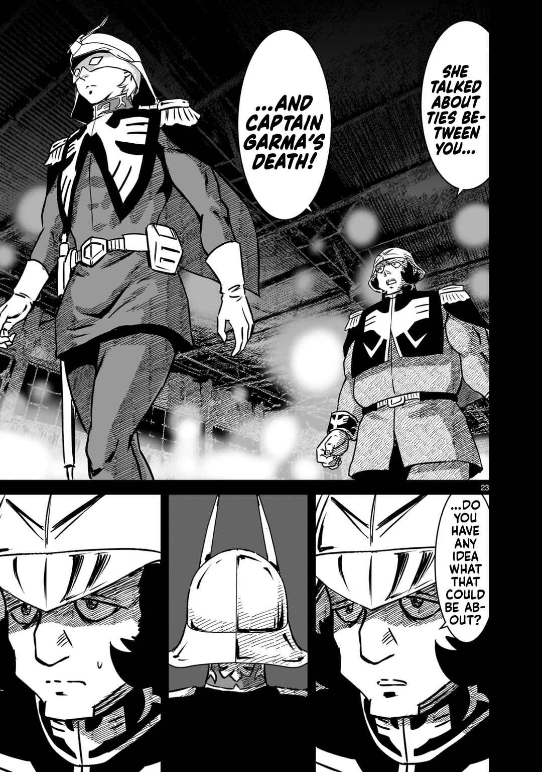 Page 21 Chapter 18 Mobile Suit Gundam: The battle tales of Flanagan Boone