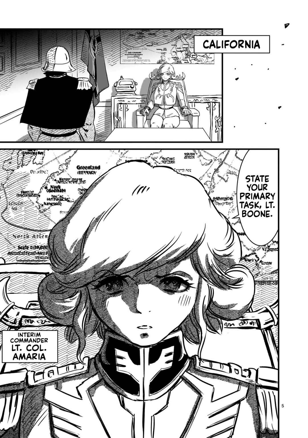 Page 5 Chapter 18 Mobile Suit Gundam: The battle tales of Flanagan Boone
