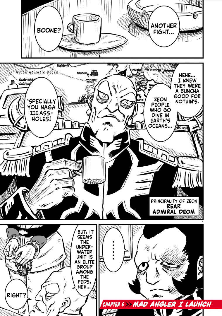 Page 1 Chapter 6 Mobile Suit Gundam: The battle tales of Flanagan Boone
