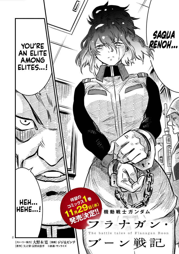 Page 2 Chapter 6 Mobile Suit Gundam: The battle tales of Flanagan Boone