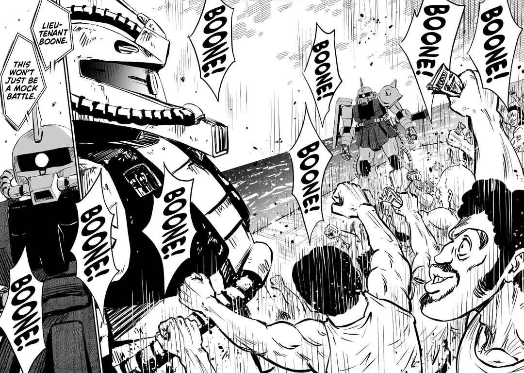 Page 22 Chapter 3 Mobile Suit Gundam: The battle tales of Flanagan Boone
