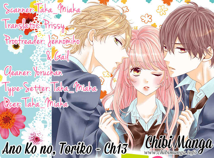 Page 1 Chapter 13 Ano Ko no, Toriko.