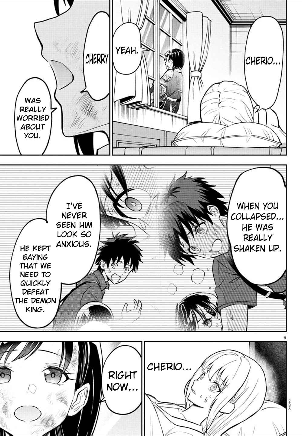 Page 9 Chapter 25 Cherry Yuusha to Sei Naru Tsurugi