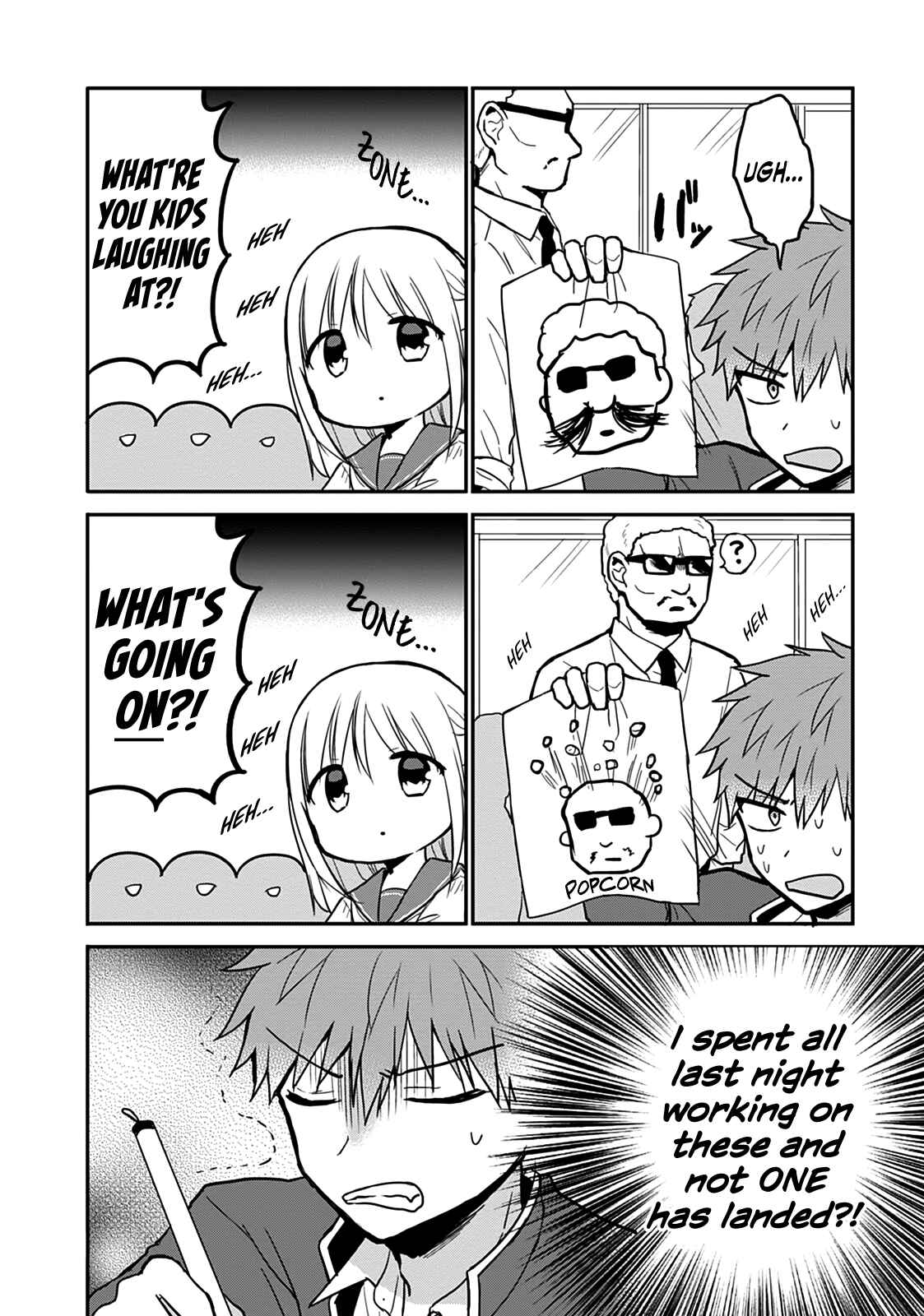 Page 4 Chapter 52 Kao ni Denai Kashiwada-san to Kao ni Deru Oota-kun