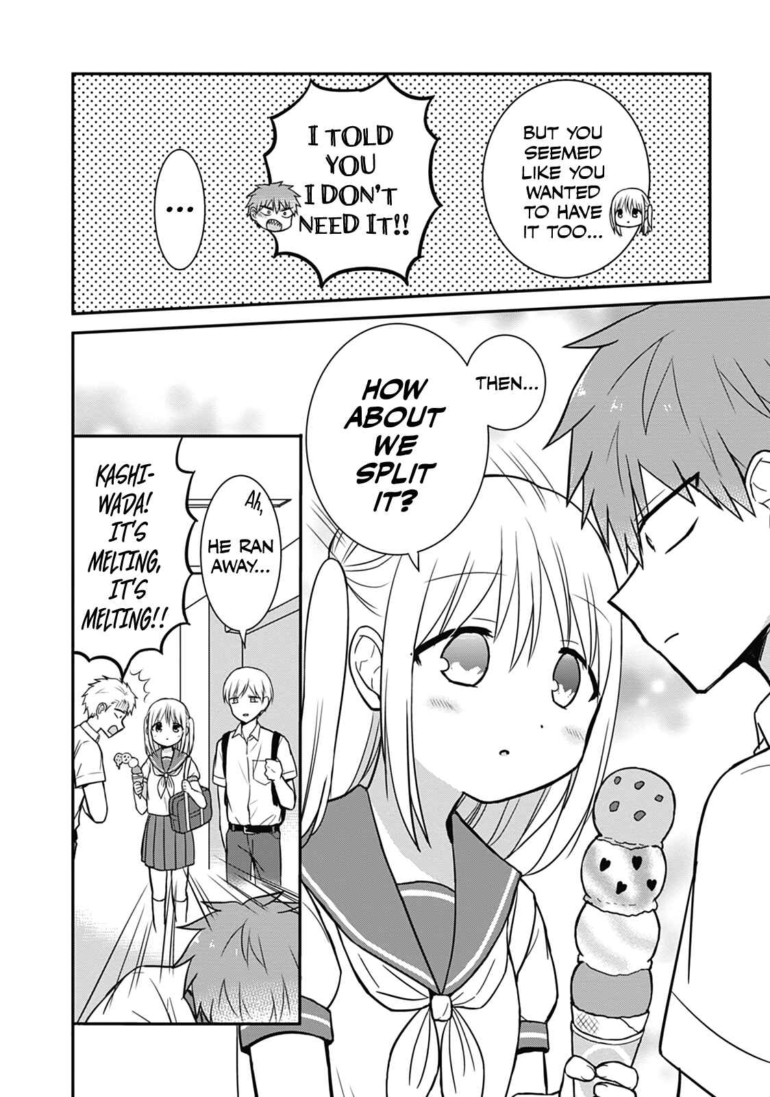 Page 10 Chapter 30 Kao ni Denai Kashiwada-san to Kao ni Deru Oota-kun