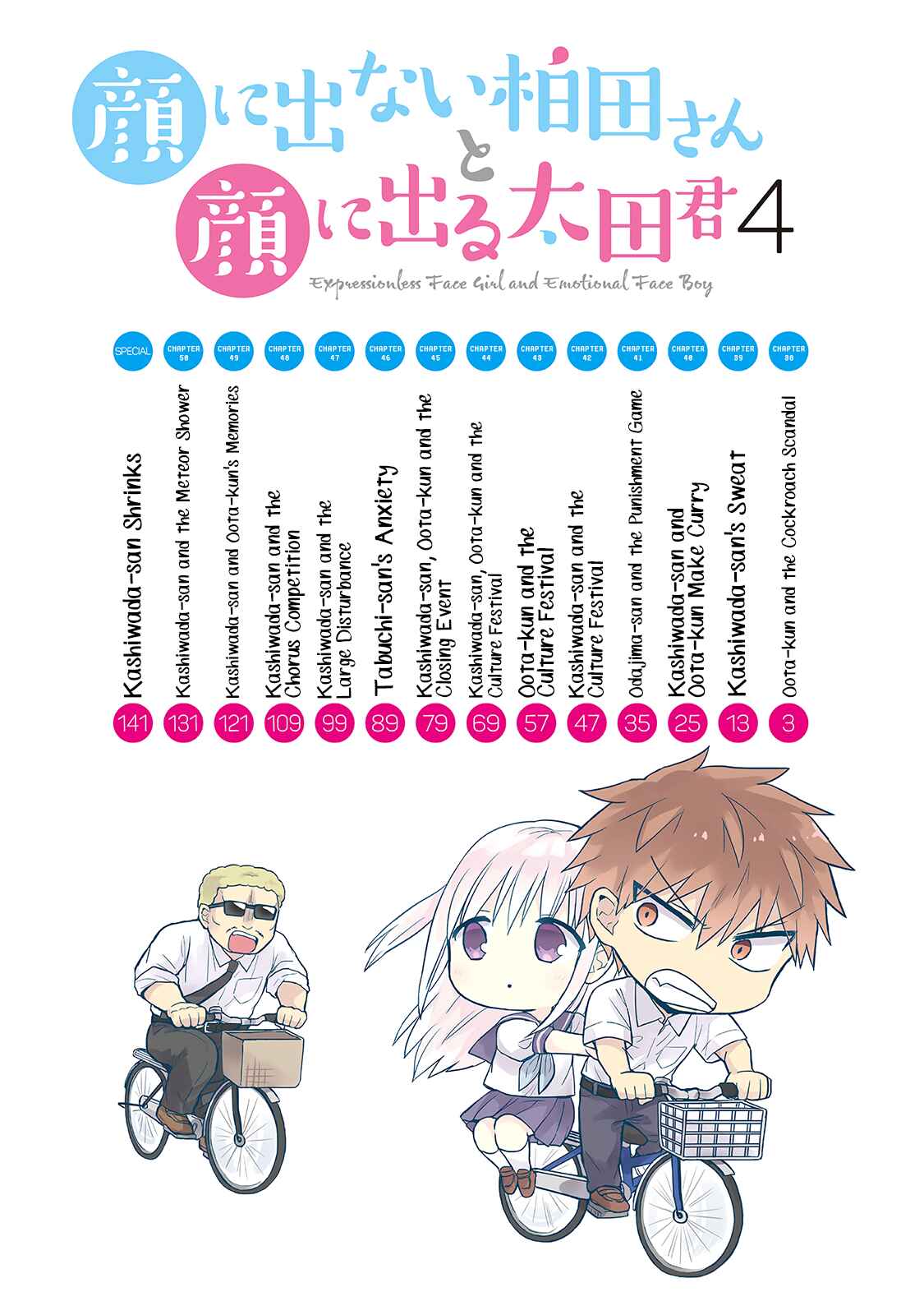 Page 4 Chapter 38 Kao ni Denai Kashiwada-san to Kao ni Deru Oota-kun