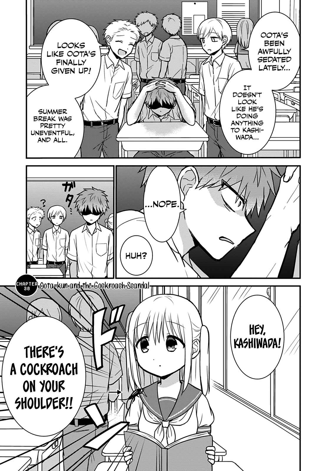 Page 5 Chapter 38 Kao ni Denai Kashiwada-san to Kao ni Deru Oota-kun