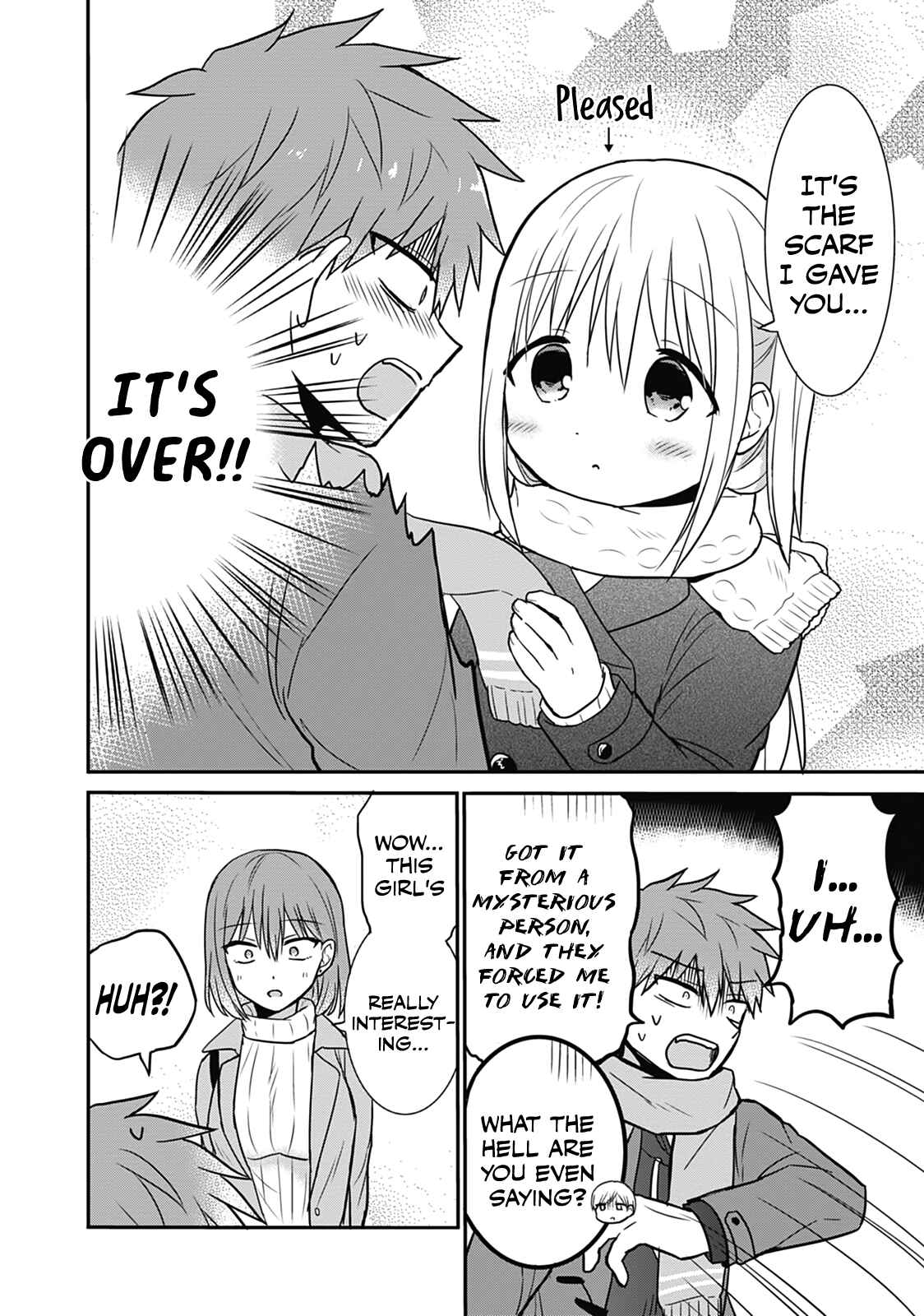 Page 8 Chapter 16 Kao ni Denai Kashiwada-san to Kao ni Deru Oota-kun