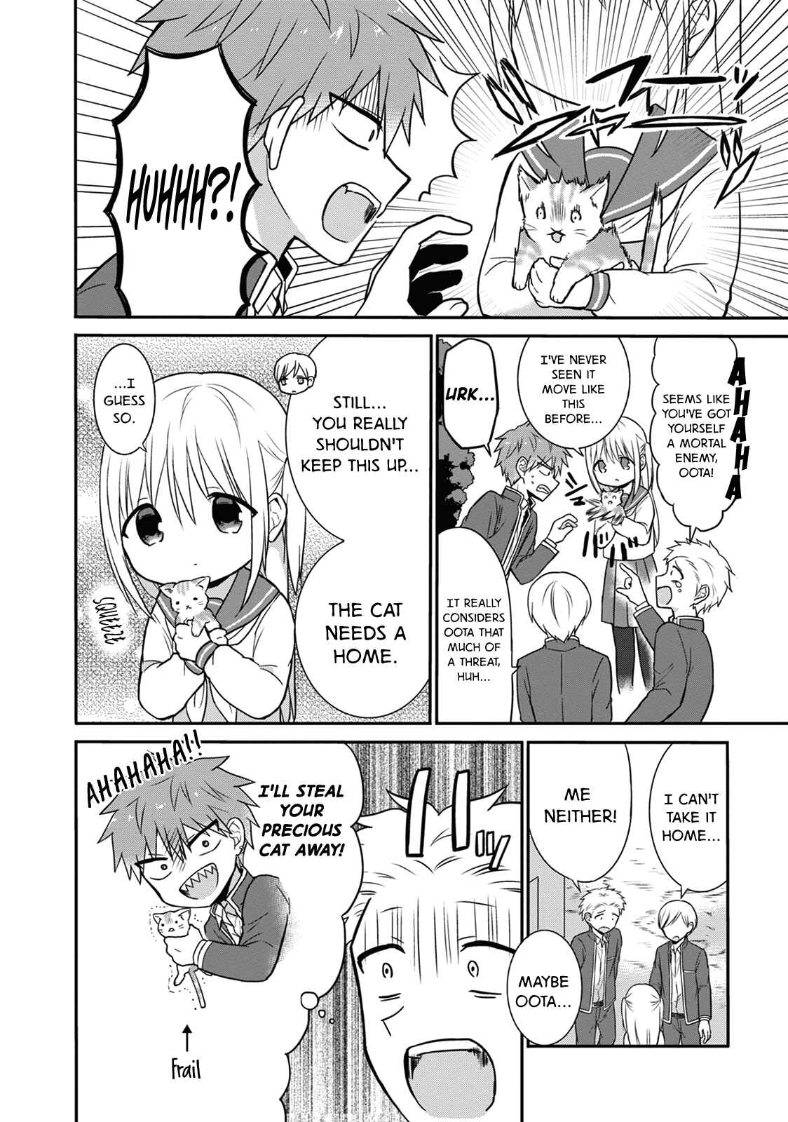 Page 4 Chapter 13 Kao ni Denai Kashiwada-san to Kao ni Deru Oota-kun
