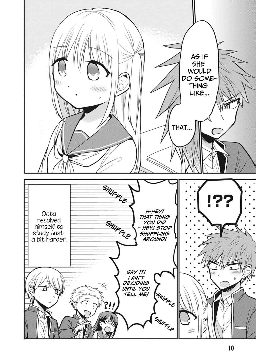Page 11 Chapter 76 Kao ni Denai Kashiwada-san to Kao ni Deru Oota-kun