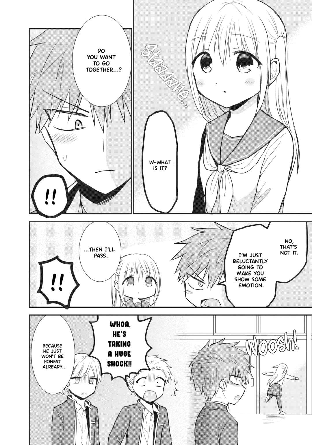 Page 3 Chapter 91 Kao ni Denai Kashiwada-san to Kao ni Deru Oota-kun