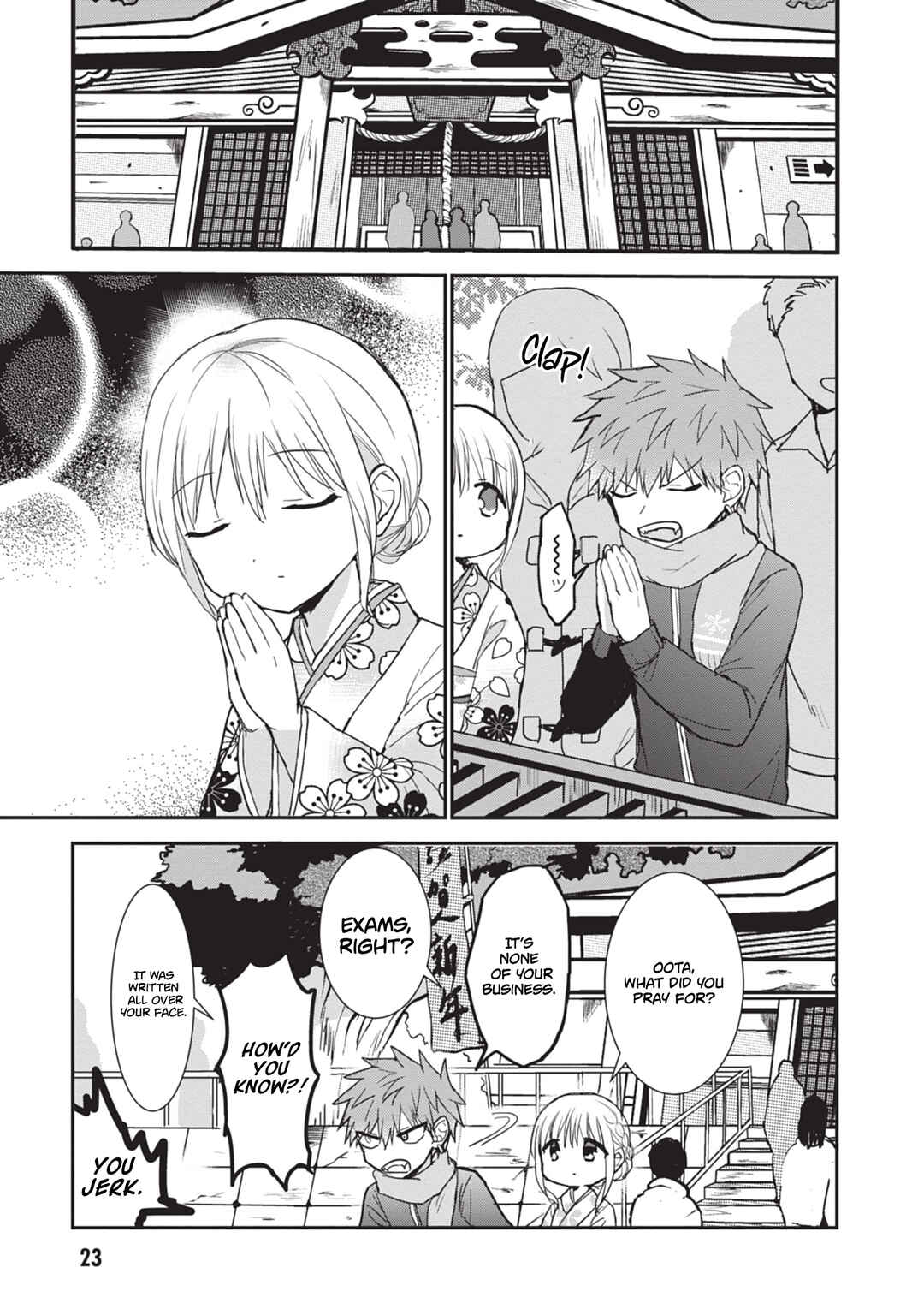 Page 10 Chapter 113 Kao ni Denai Kashiwada-san to Kao ni Deru Oota-kun