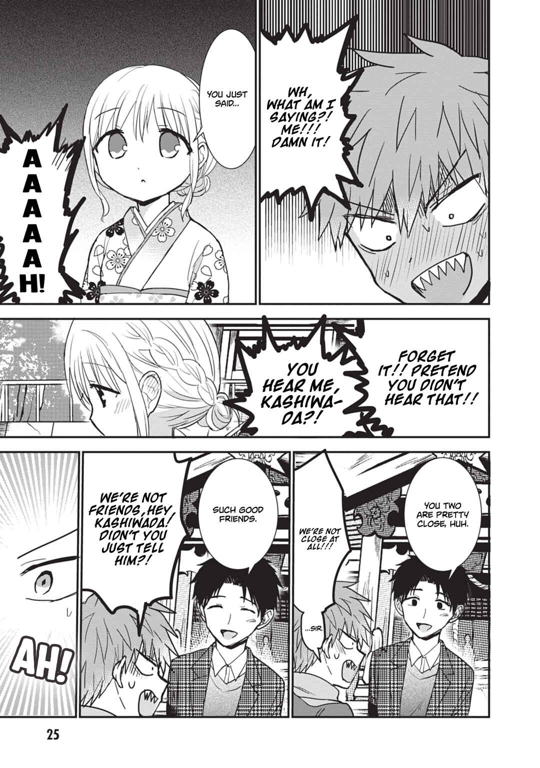 Page 12 Chapter 113 Kao ni Denai Kashiwada-san to Kao ni Deru Oota-kun