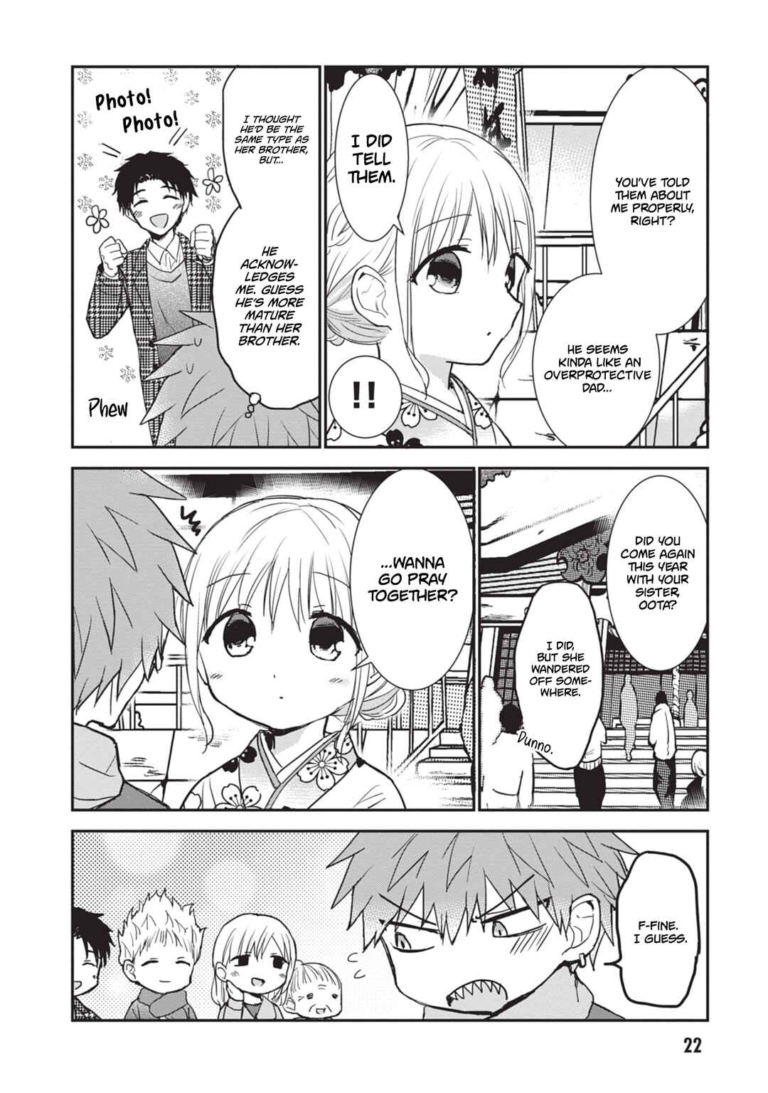 Page 9 Chapter 113 Kao ni Denai Kashiwada-san to Kao ni Deru Oota-kun