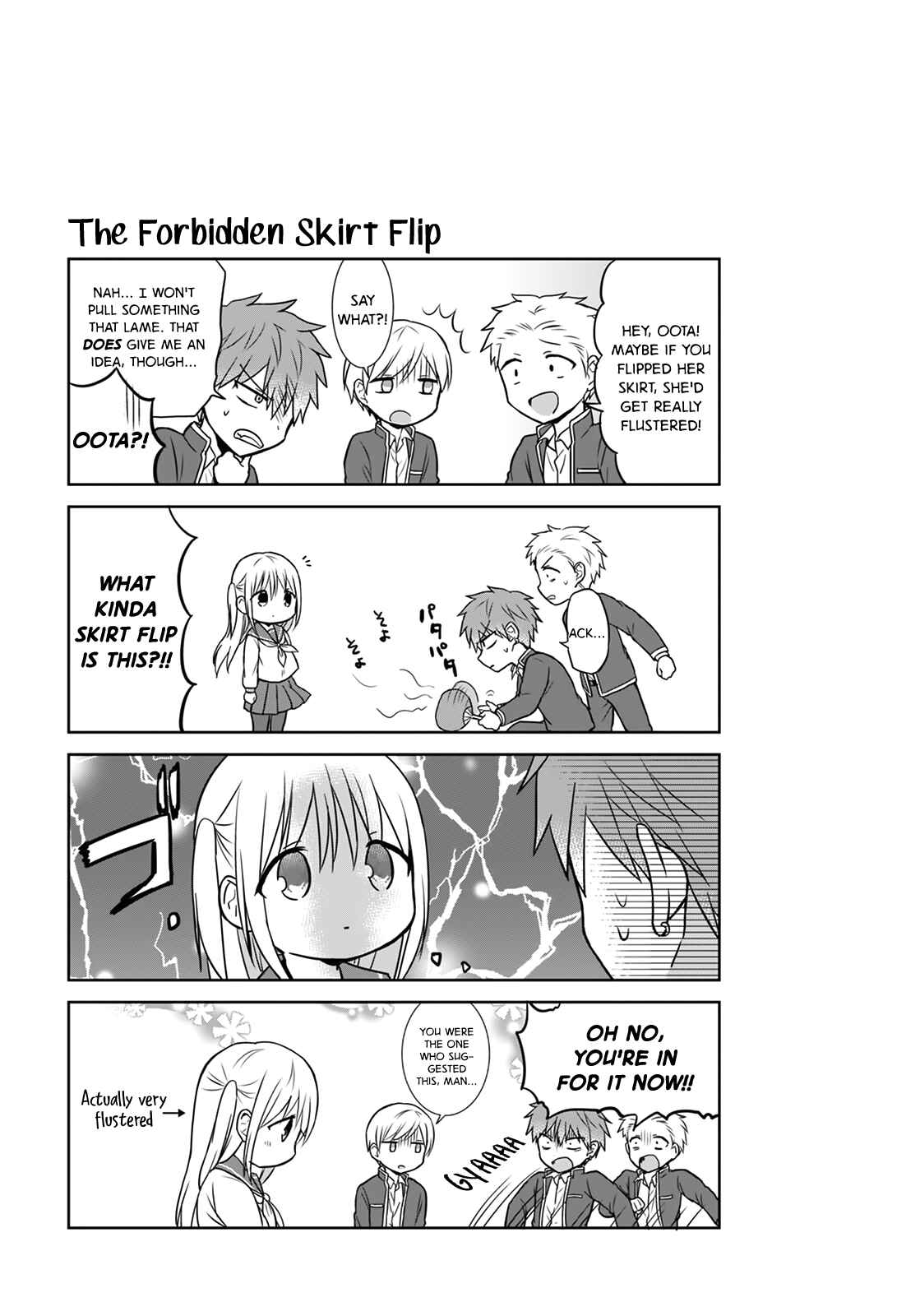 Page 10 Chapter 11 Kao ni Denai Kashiwada-san to Kao ni Deru Oota-kun