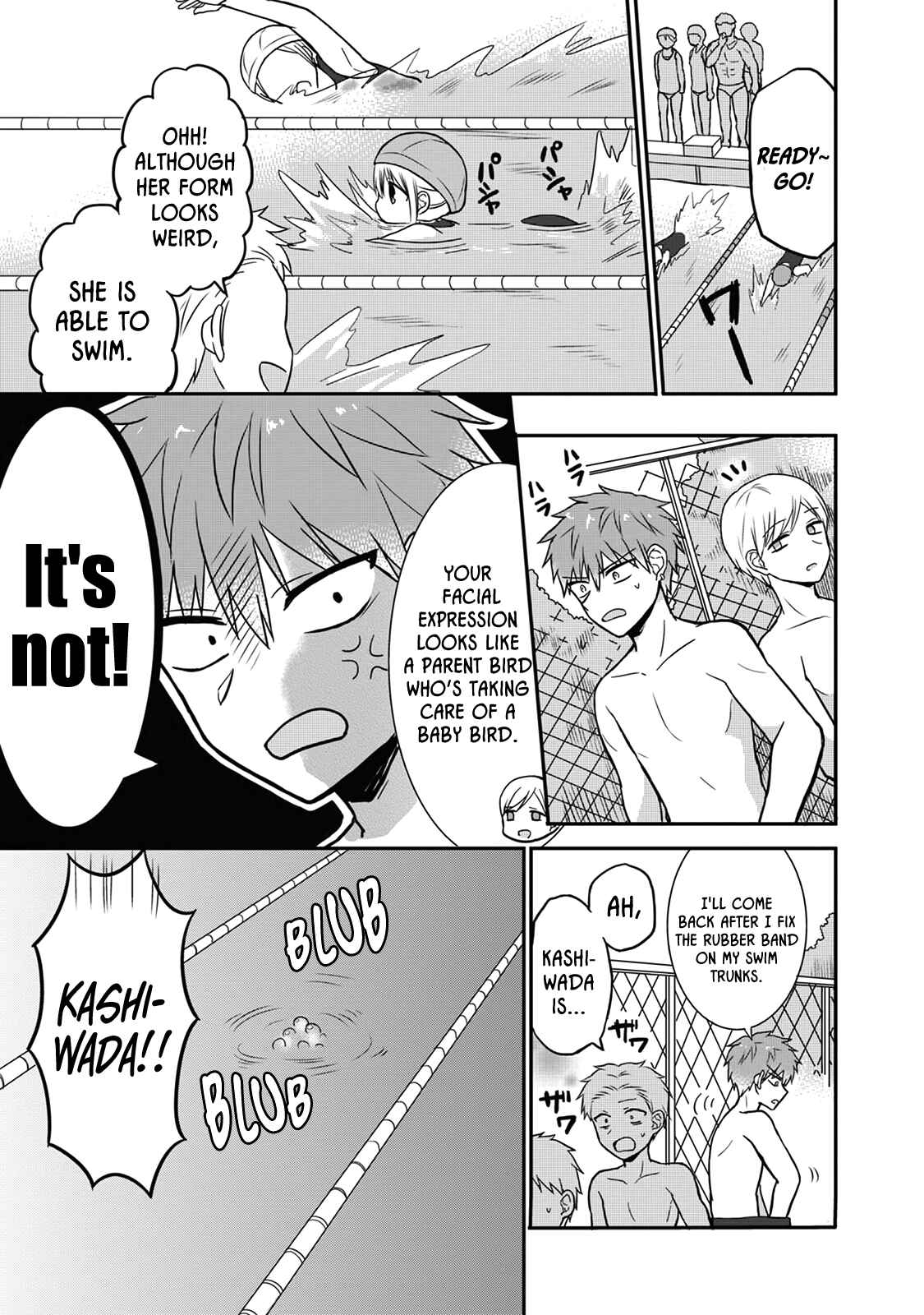 Page 7 Chapter 4 Kao ni Denai Kashiwada-san to Kao ni Deru Oota-kun