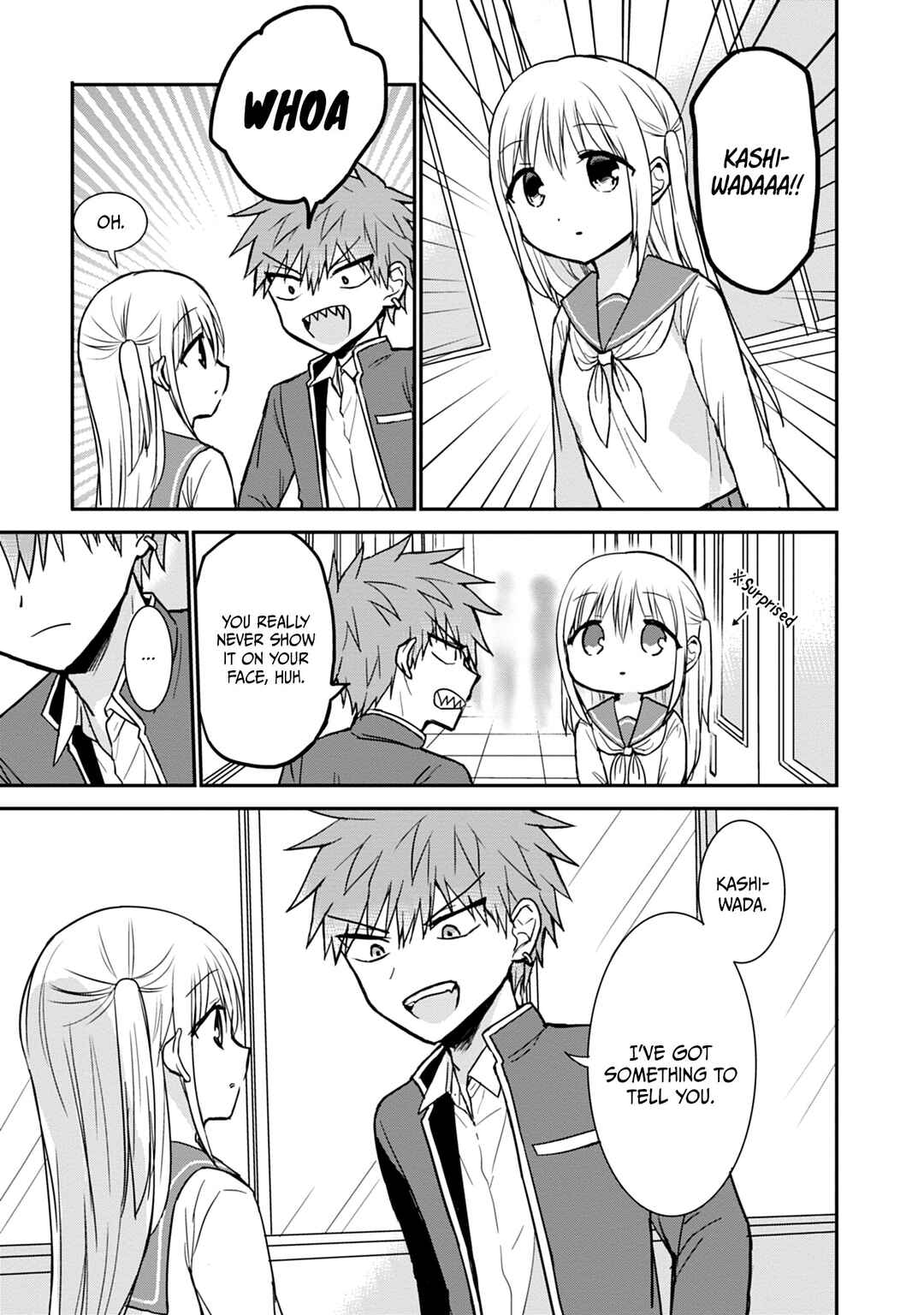 Page 6 Chapter 100 Kao ni Denai Kashiwada-san to Kao ni Deru Oota-kun