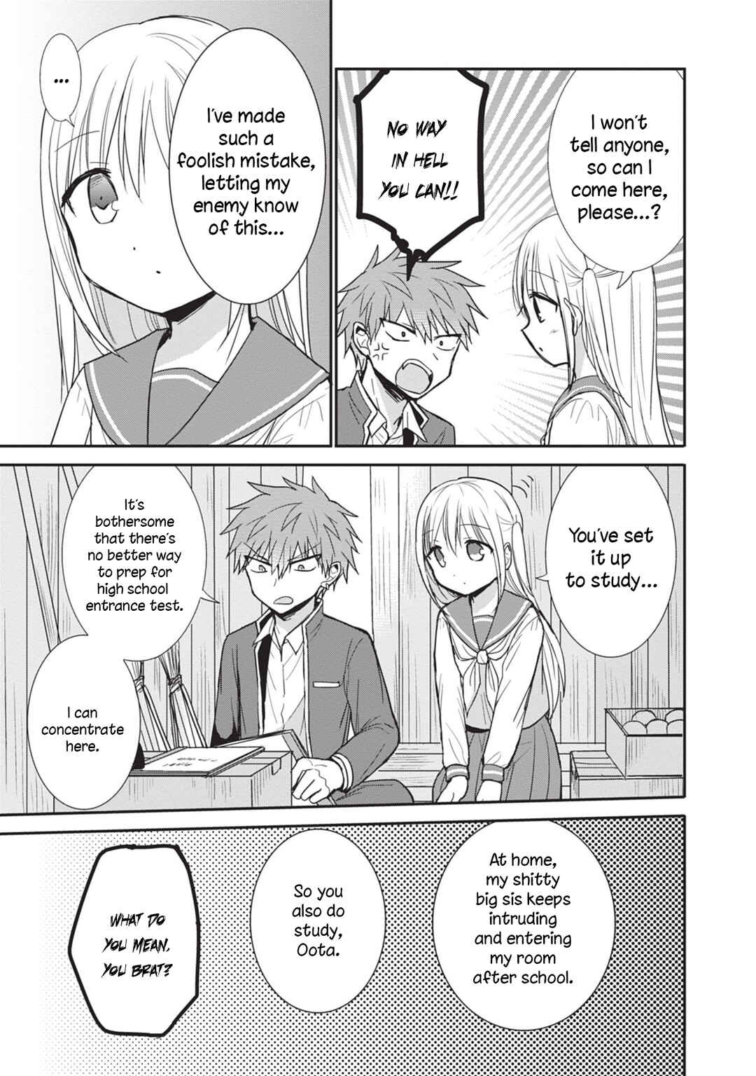 Page 5 Chapter 87 Kao ni Denai Kashiwada-san to Kao ni Deru Oota-kun