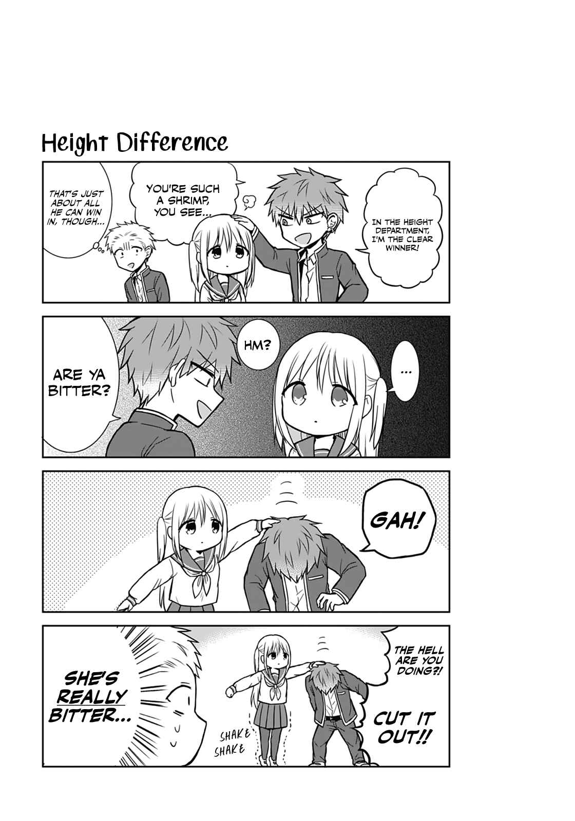 Page 12 Chapter 14 Kao ni Denai Kashiwada-san to Kao ni Deru Oota-kun