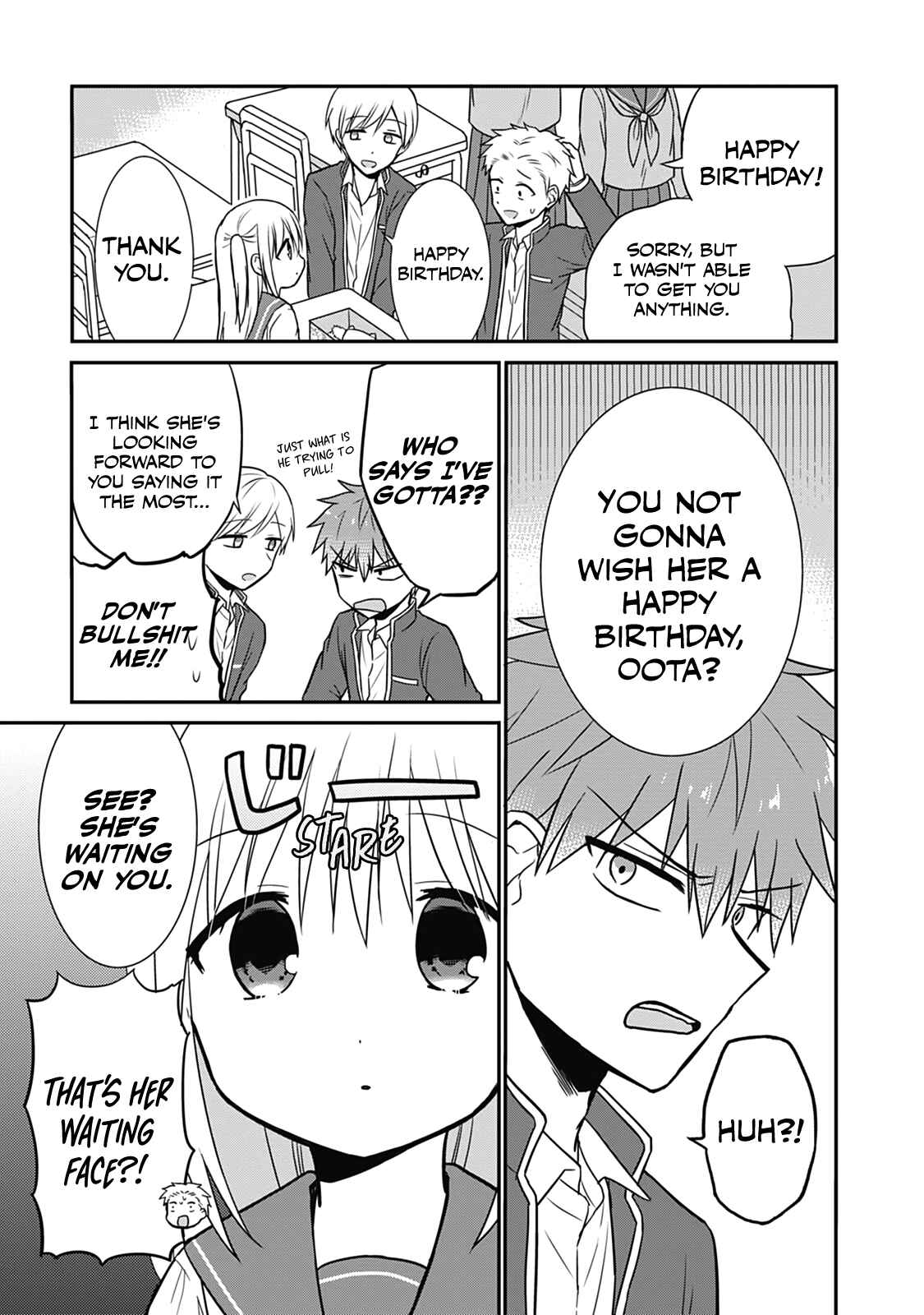Page 6 Chapter 14 Kao ni Denai Kashiwada-san to Kao ni Deru Oota-kun